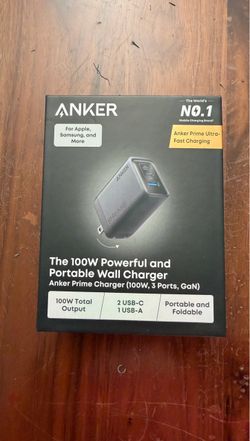 Brand new Anker Prime Charger 100W GaN 3-Port