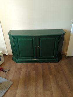 Small Green Cabinet