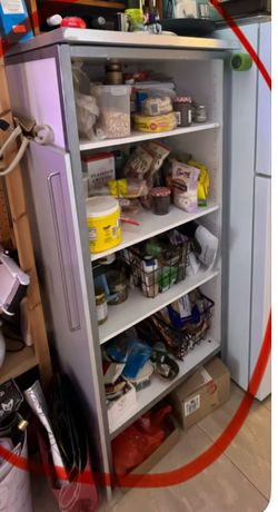 FAST SALE! $30 OBO - pantry or storage shelf
