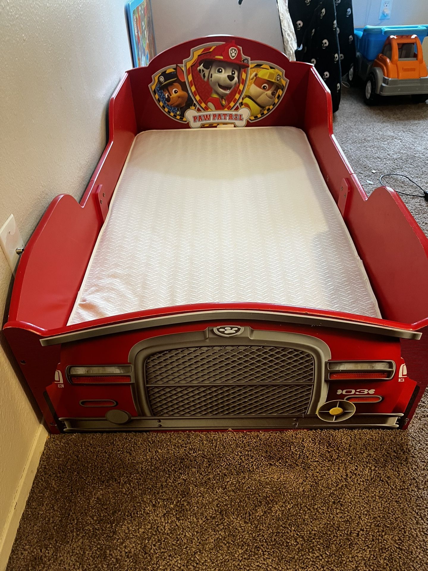 Paw Patrol Toddler Size Bed 