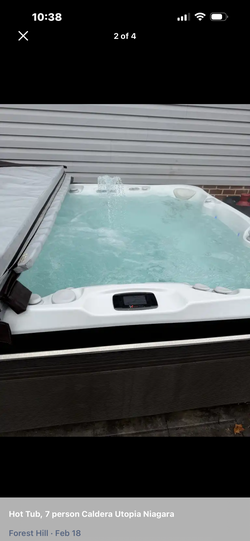 2003 New Caldera Utopia Niagara Hot Tub 7 Seats 52 Jets