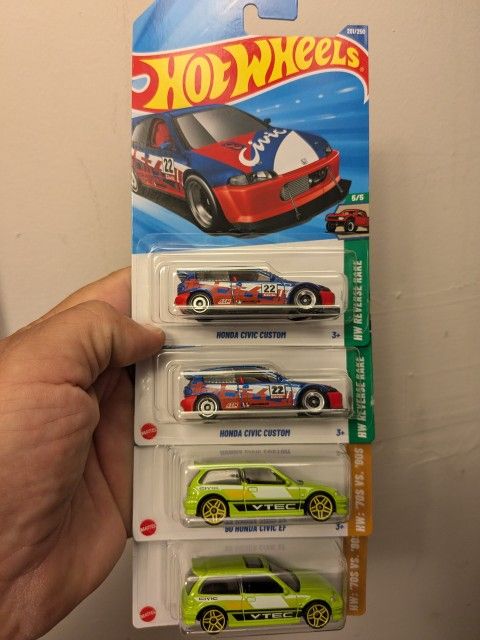 Hot Wheels 2025 Honda Civics