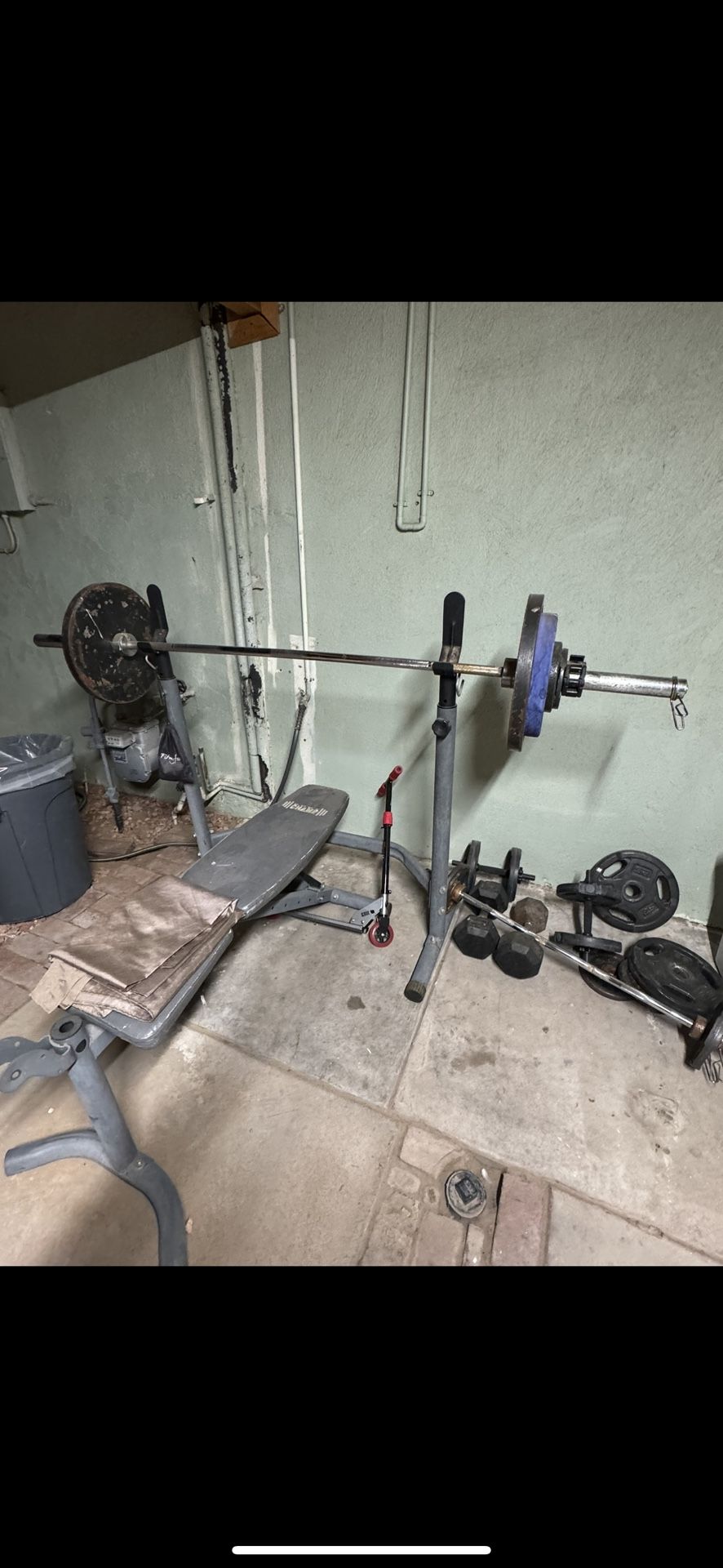 Weights And Bench