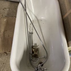 Clawfooted Bathtub 