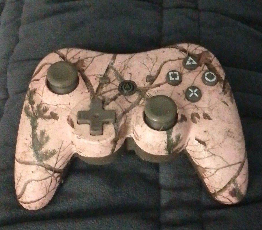 REALTREE PINK CAMO PS3 WIRELESS CONTROLLER