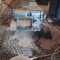 A Vintage Sewing Machine