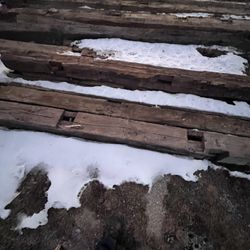 Hand Hewn Barn Wood Beams