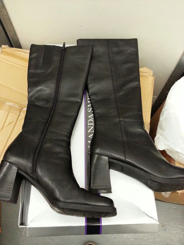 Black Leather Boots