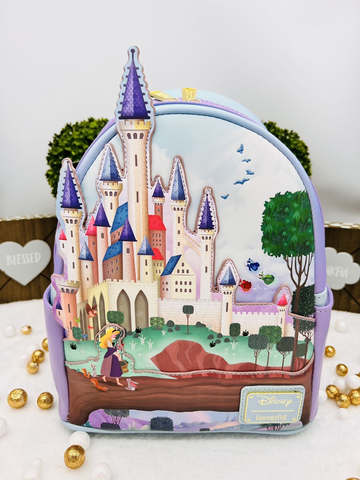 Sleeping Beauty Castle Disney Loungefly Castle Backpack DISNEY