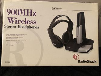 Radio Shack Wireless Stereo Headphones
