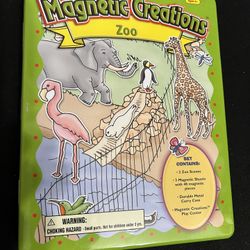 Magnetic Creations “Zoo” Mix & Match Play Pieces To Create Your Very Own Scene