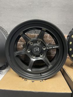 Black Rhino Shogun Wheels 17” Matte Black - Toyota/Lexus