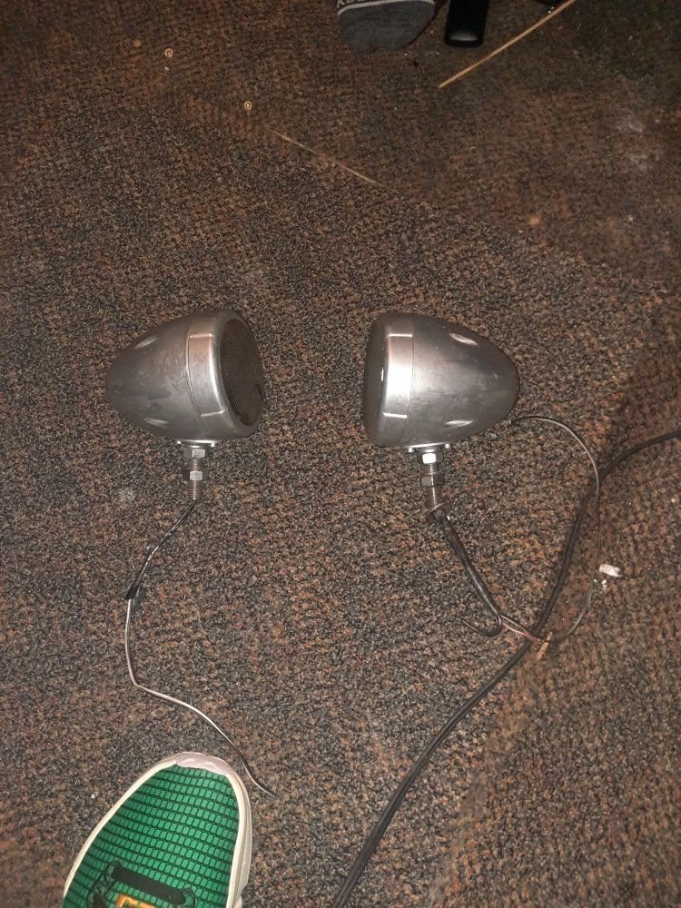 3 In Harley Davidson Speakers