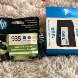 Hp 935 printer ink and onn. Printer ink