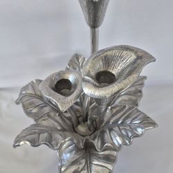 Arthur Court Calla Lily Candle Holder Large Centerpiece 10" Inch 