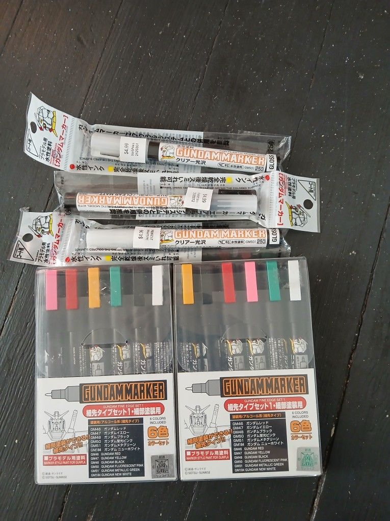 Gundam Hobby Paint Pens