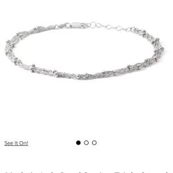 Chain Anklets Steeling Silver 