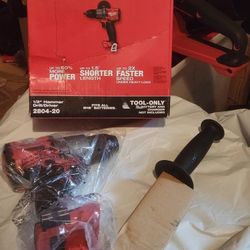 Milwaukee M18 FUEL 18V Li-Ion Brushless Cordless 1/2'' Hammer Drill 2804-20