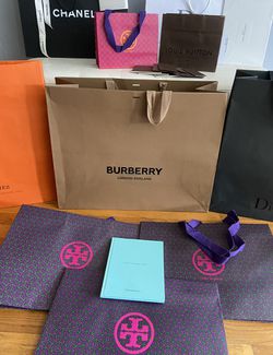 Luxury Brand Shopping Gift Paper Bag Set Hermes Louis Vuitton Gucci etc.  14127 - Organic Olivia