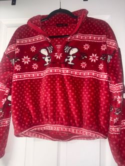 Snoopy Red Sweater Brand New