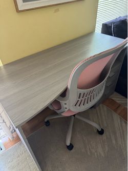 Desk and chair!