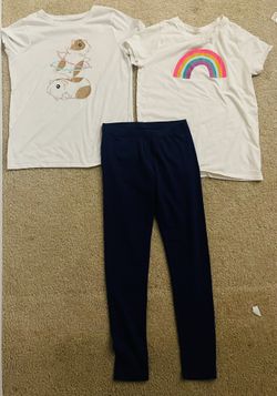  Beautiful Shirts And Legging All Size L (10/12)  Set