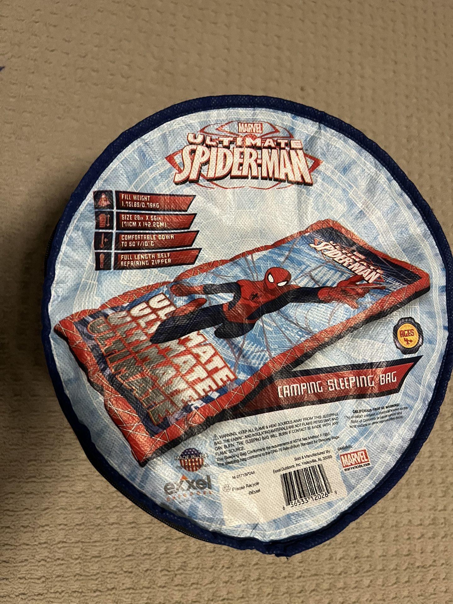 Spider-Man Sleeping Bag