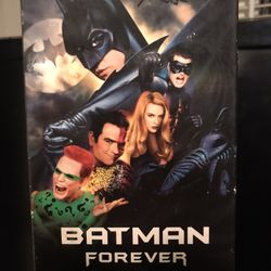 Batman Forever VHS