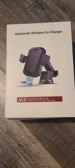 Wireless Car Charger, CHGeek 10W Qi Fast Charging Auto Clamping Car Mount Windshield Dashboard