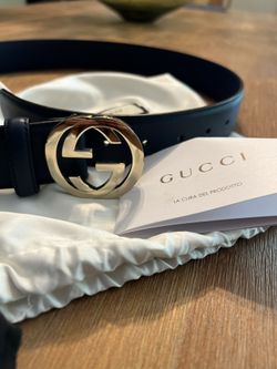 Beautiful Navy Gucci Belt
