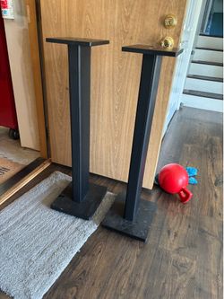 Heavy duty speaker stands