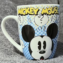 Disney Mickey & Minnie Mouse “I Think We’re Out of Cheese” Coffee Mug. NWOT.