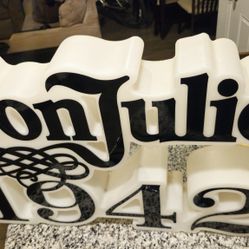 "Don Julio 1942" Light-Up  3D LED Display Sign 