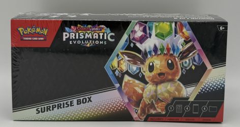Prismatic Evolutions Surprise Box - New & Sealed Pokemon