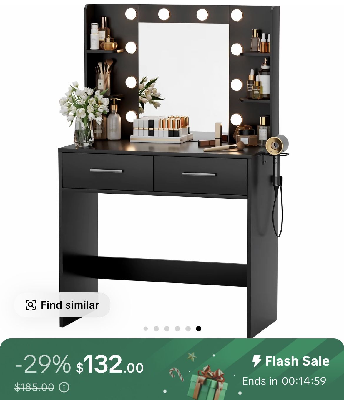 New Unopened Makeup Vanity Set