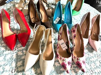 New Designer Pumps Heels Women Size 8