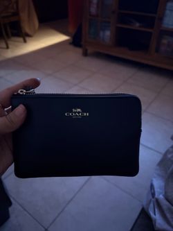 Coach wristlet wallet