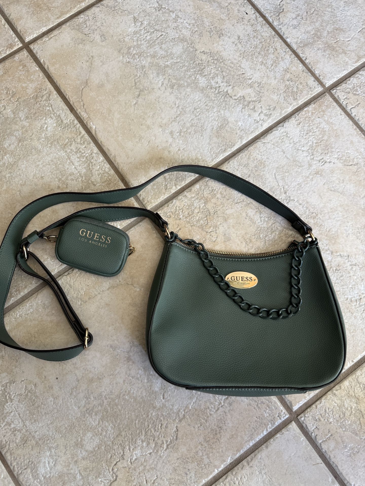 Guess Green Purse