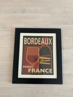 Wall Art “Bordeaux Paris France”