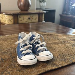 Blue kids converse