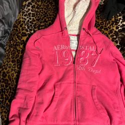 Aeropostale fur hoodie