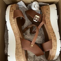 Women’s Steve Madden Roselita Cognac Sandals 7.5