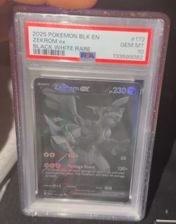 Pokemon psa 10 Zekrom