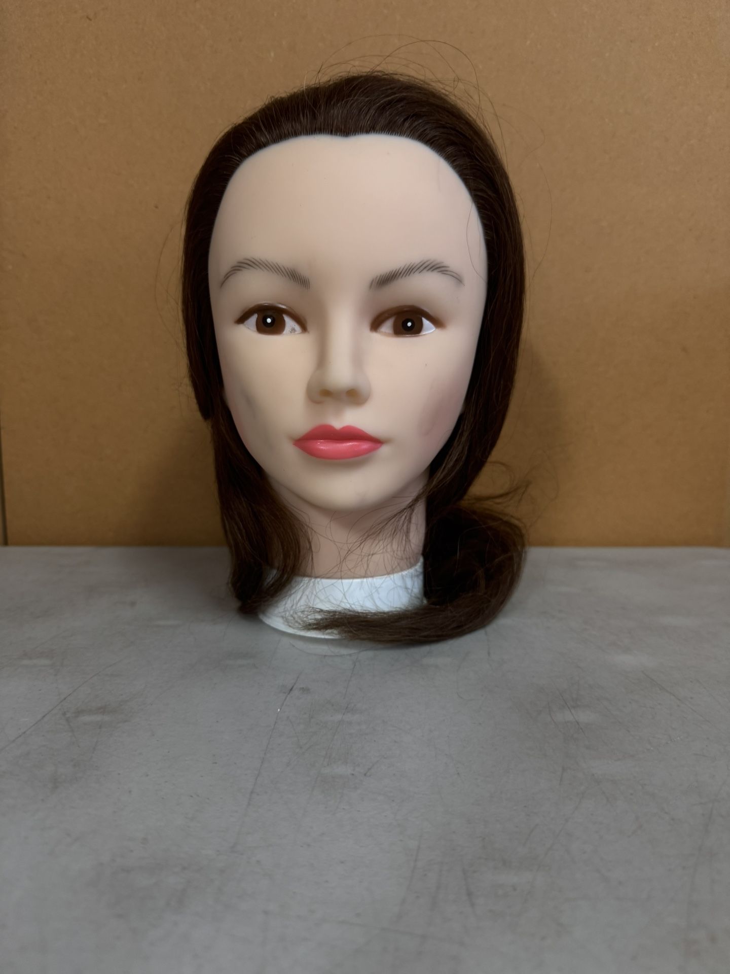 4 Doll Heads for Cosmetology School or Halloween Decorations