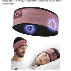 Bluetooth Headphones - Ultra-Long Play Time Sleeping Headphones, Birthday Father Mother Valentine's Day Gifts for Women Men