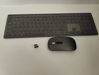 Wireless Keyboard & Mouse 