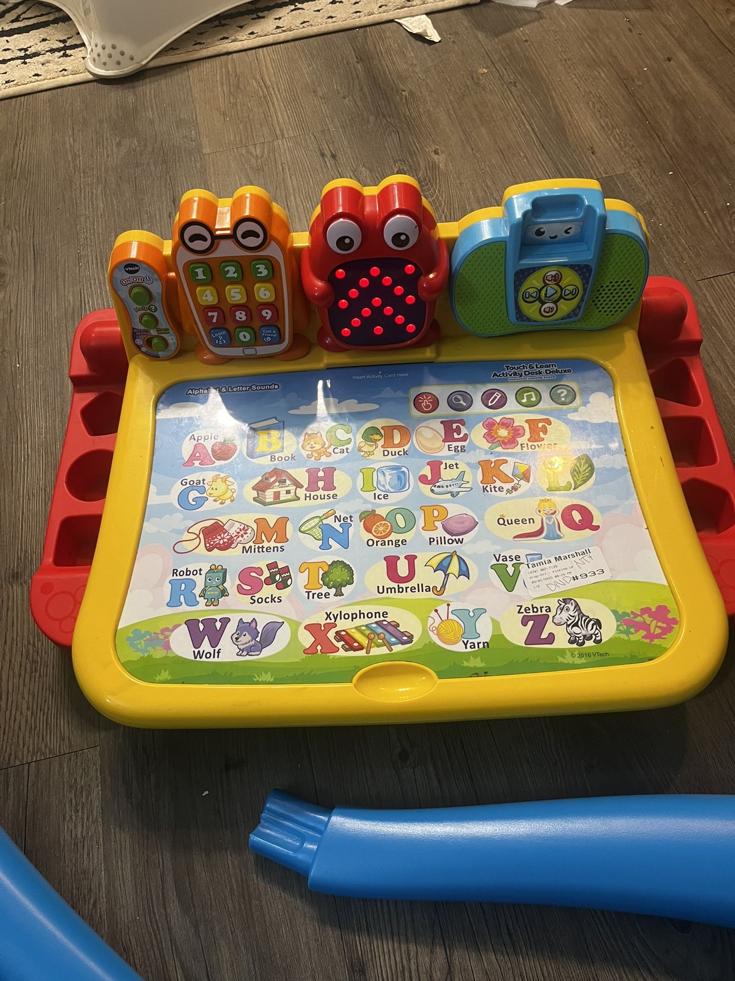 Learning Activity Table