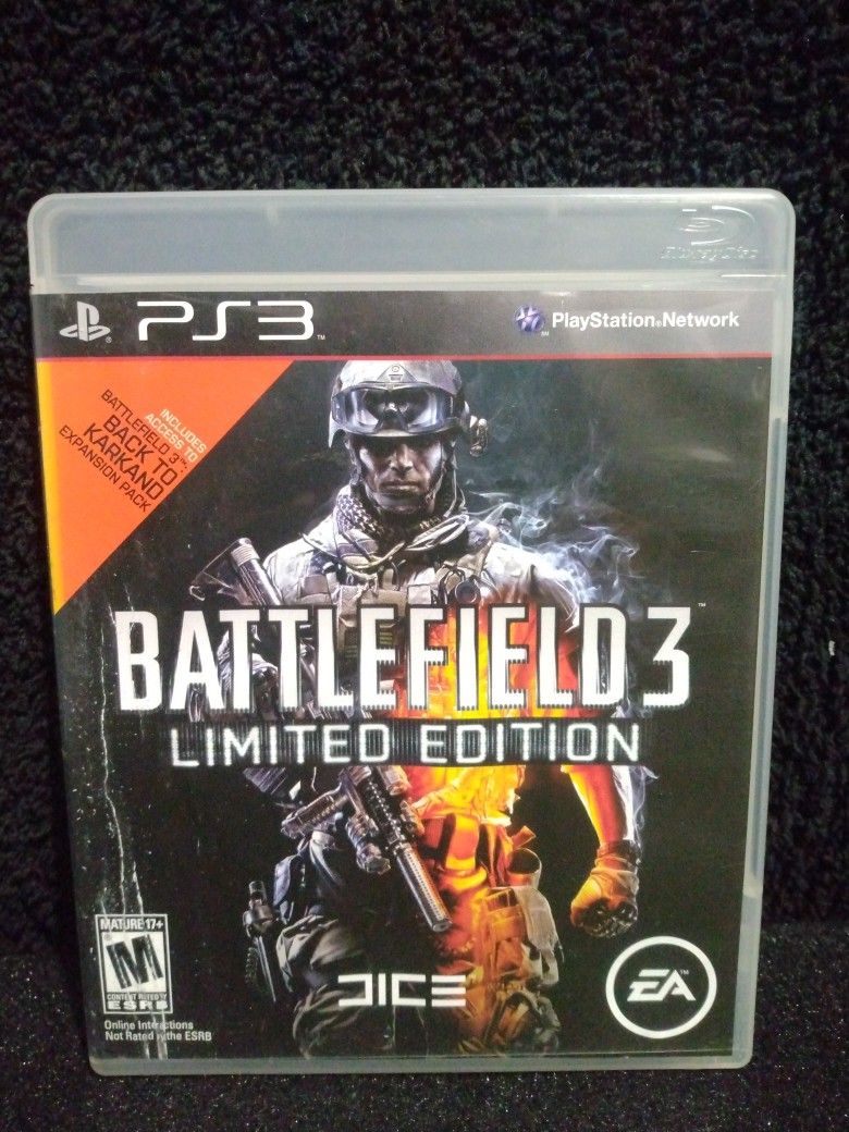 Battlefield 3 Limited Edition Ps3