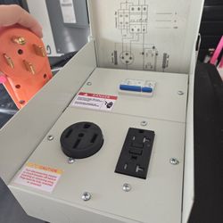 50 Amp RV hookup Box