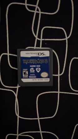 Nintendo DS Rockband 3